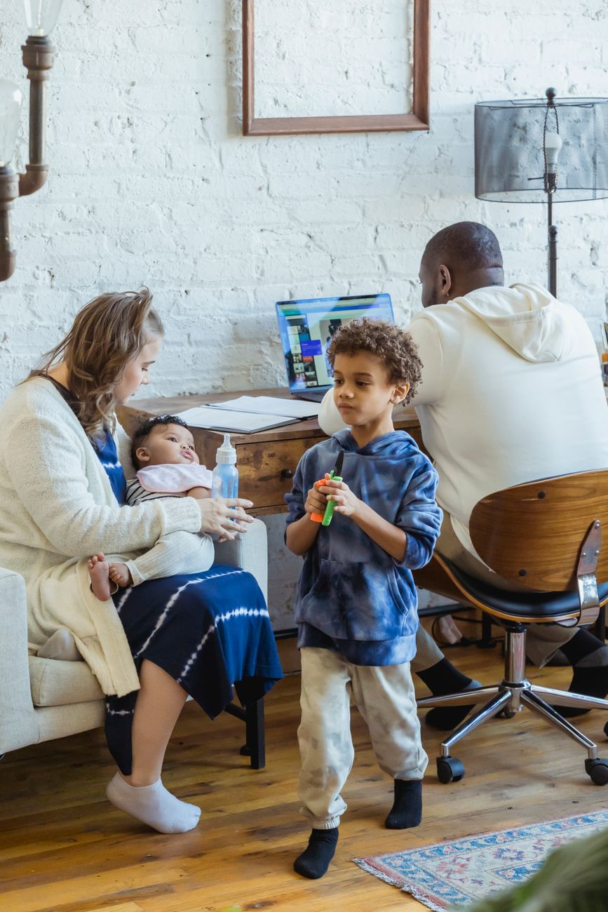 Illustration de l'article : concilier travail et enfants
